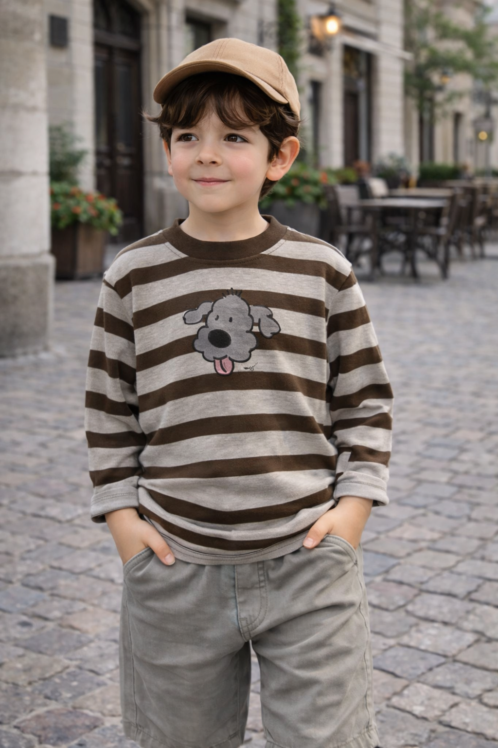 Matteo - Gestreepte Jongensblouse