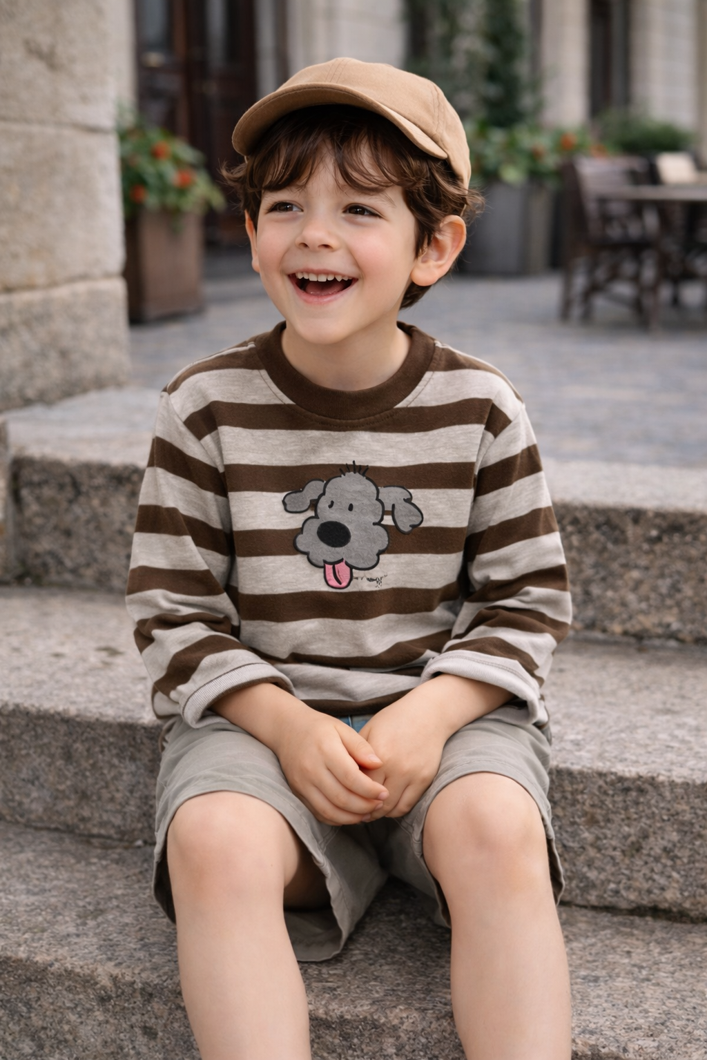 Matteo - Gestreepte Jongensblouse
